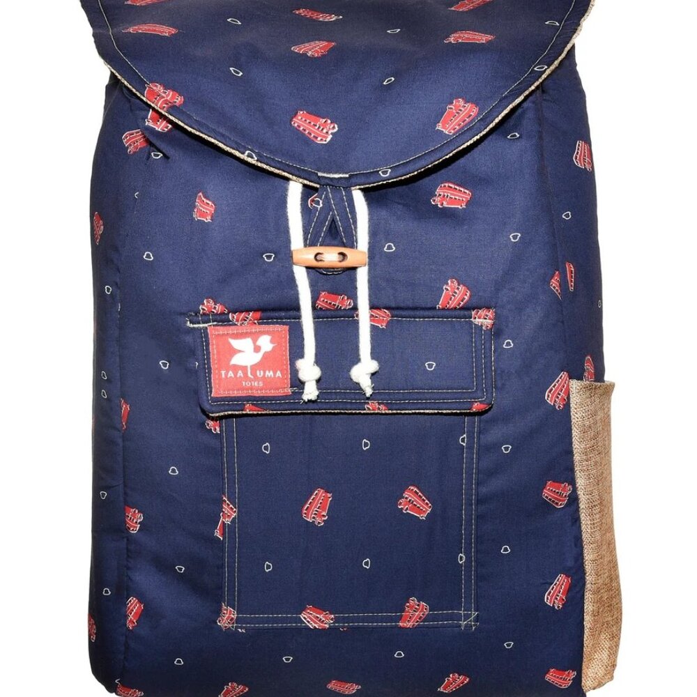 Taaluma United Kingdom Tote Double Decker Bus RARE